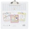 Doodlebug Design Inc.&#x2122; Clipart Lily White Monochromatic Clipboard